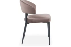 Discount Eetkamerstoel Taupe HU-77.035 Bliss Eetkamerstoelen