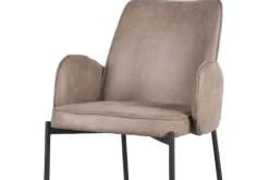 Eetkamerstoelen-Label51 Eetkamerstoel Taupe IH-50.191 Joni