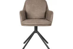 Eetkamerstoelen-Label51 Eetkamerstoel Taupe IH-50.210 Joy