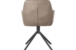 Eetkamerstoelen-Label51 Eetkamerstoel Taupe IH-50.210 Joy