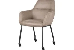 Eetkamerstoel Taupe IH-50.198 Lenny Eetkamerstoelen