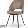 Discount Eetkamerstoel Taupe IH-50.194 Lewis Eetkamerstoelen