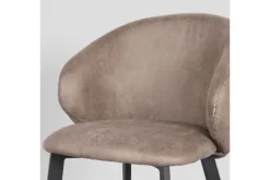 Online Eetkamerstoel Taupe IH-50.197 Logan Eetkamerstoelen