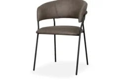 Outlet Eetkamerstoel Taupe YN-83.015 Luuk Eetkamerstoelen