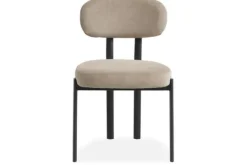 Best Eetkamerstoel Wave Beige - Black Ravon Eetkamerstoelen