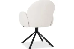 Eetkamerstoelen-Tower Living Eetkamerstoel White Imola