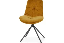 Eetkamerstoelen-Tower Living Eetkamerstoel Yellow Palma