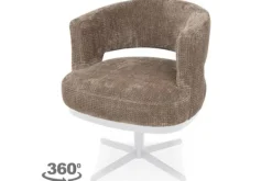 Eetkamerstoelen-Caggia Eetkamerstoel Zenna