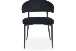 Eetkamerstoelen-Label51 Eetkamerstoel Zwart HU-77.034 Bliss