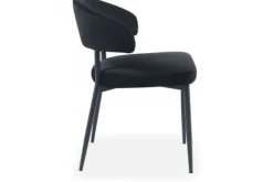 Eetkamerstoelen-Label51 Eetkamerstoel Zwart HU-77.034 Bliss