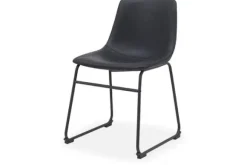 Hot Eetkamerstoel Zwart HU-77.013 Risto Eetkamerstoelen
