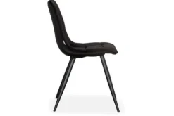 Outlet Eetkamerstoel Zwart LN-87.005 Bistro Eetkamerstoelen