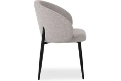 Eetkamerstoelen-Label51 Eetkamerstoel Zwart LN-87.028 Yuki