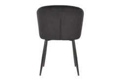 Eetkamerstoelen-Label51 Eetkamerstoel Zwart UK-30.395 Wave