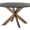 Eettafels-Richmond Interiors Eetkamertafel 210952 Blackbone Brass