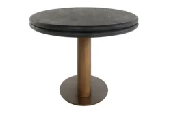 Eettafels-Richmond Interiors Eetkamertafel black rustic 210955 Macaron