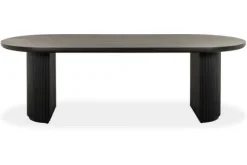 Outlet Eetkamertafel dark coffee Kingston Eettafels