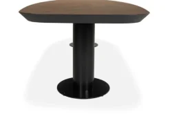 Eettafels-Country Style Eetkamertafel Giovi Zwart