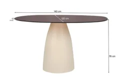 Outlet Eetkamertafel Mylon Eettafels