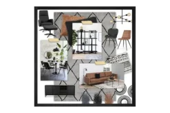 Online Eetstoel - antraciet Bray Eetkamerstoelen