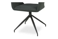 Eetkamerstoelen-Veyron Eetstoel - antraciet Maeve