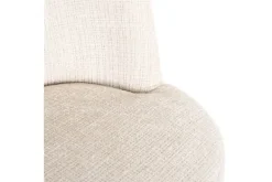 Eetkamerstoelen-Richmond Interiors Eetstoel 212319 Beige Chenille  Stella