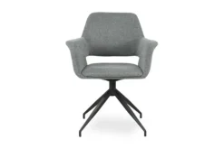 Eetkamerstoelen-Veyron Eetstoel - grijs Maeve