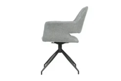 Eetkamerstoelen-Veyron Eetstoel - grijs Maeve