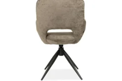 Eetkamerstoelen-Olijk Eetstoel - Movie taupe Mona