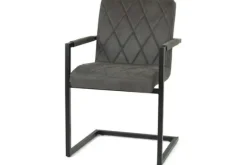 Eetkamerstoelen-Label51 Eetstoel antraciet UK-30.248 Denmark