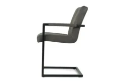 Eetkamerstoelen-Label51 Eetstoel antraciet UK-30.248 Denmark