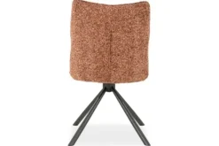 Eetkamerstoelen-By-Boo Eetstoel Burgundy 250191 Ferre