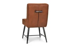 Hot Eetstoel Cognac Belmonte Eetkamerstoelen