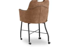 Clearance Eetstoel cognac Daira Eetkamerstoelen