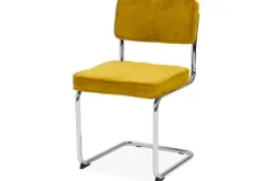 Eetkamerstoelen-Daytona Eetstoel Geel Yin