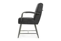 Eetkamerstoelen-Tower Living Eetstoel Grey  Belmonte