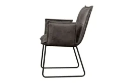 Eetkamerstoelen-Tower Living Eetstoel Grey  Seda