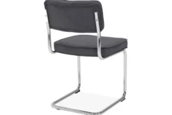 Eetkamerstoelen-Daytona Eetstoel Grijs Yin