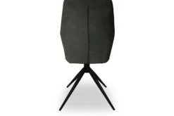 Eetkamerstoelen-Olijk Eetstoel Miami Black Sieb