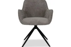 Eetkamerstoelen-By Amelie Eetstoel Mona 464 Grey Simone