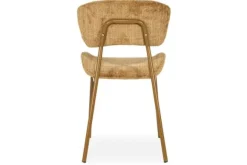 Eetkamerstoelen-By-Boo Eetstoel Mosterd 250194 Dare