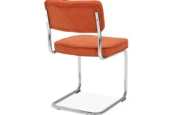 Eetkamerstoelen-Daytona Eetstoel Oranje Yin