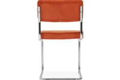 Eetkamerstoelen-Daytona Eetstoel Oranje Yin