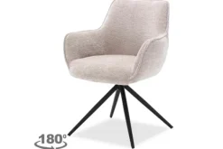 Eetkamerstoelen-Tower Living Eetstoel Sand Fondo