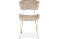 Eetkamerstoelen-By-Boo Eetstoel Taupe 250193 Dare
