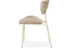 Eetkamerstoelen-By-Boo Eetstoel Taupe 250193 Dare