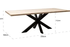 Eettafels-Richmond Interiors Eettafel 211697 Avalon