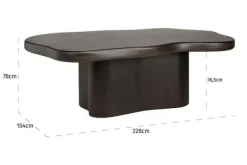 Eettafels-Richmond Interiors Eettafel 212324 Sherman