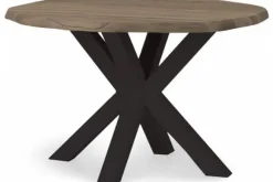 Eettafels-Country Style Eettafel  Albero Zwart