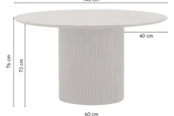 Eettafels-MySons Eettafel Black Congo